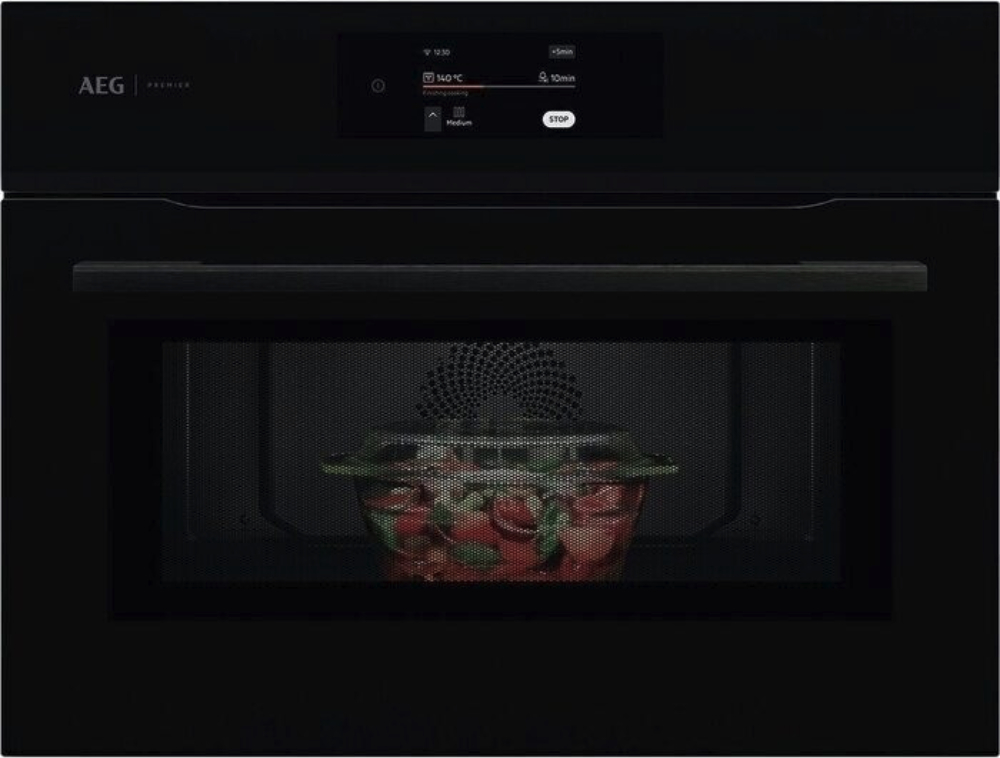 AEG 7000 four à micro-ondes avec grill - 45cm - CM7310B