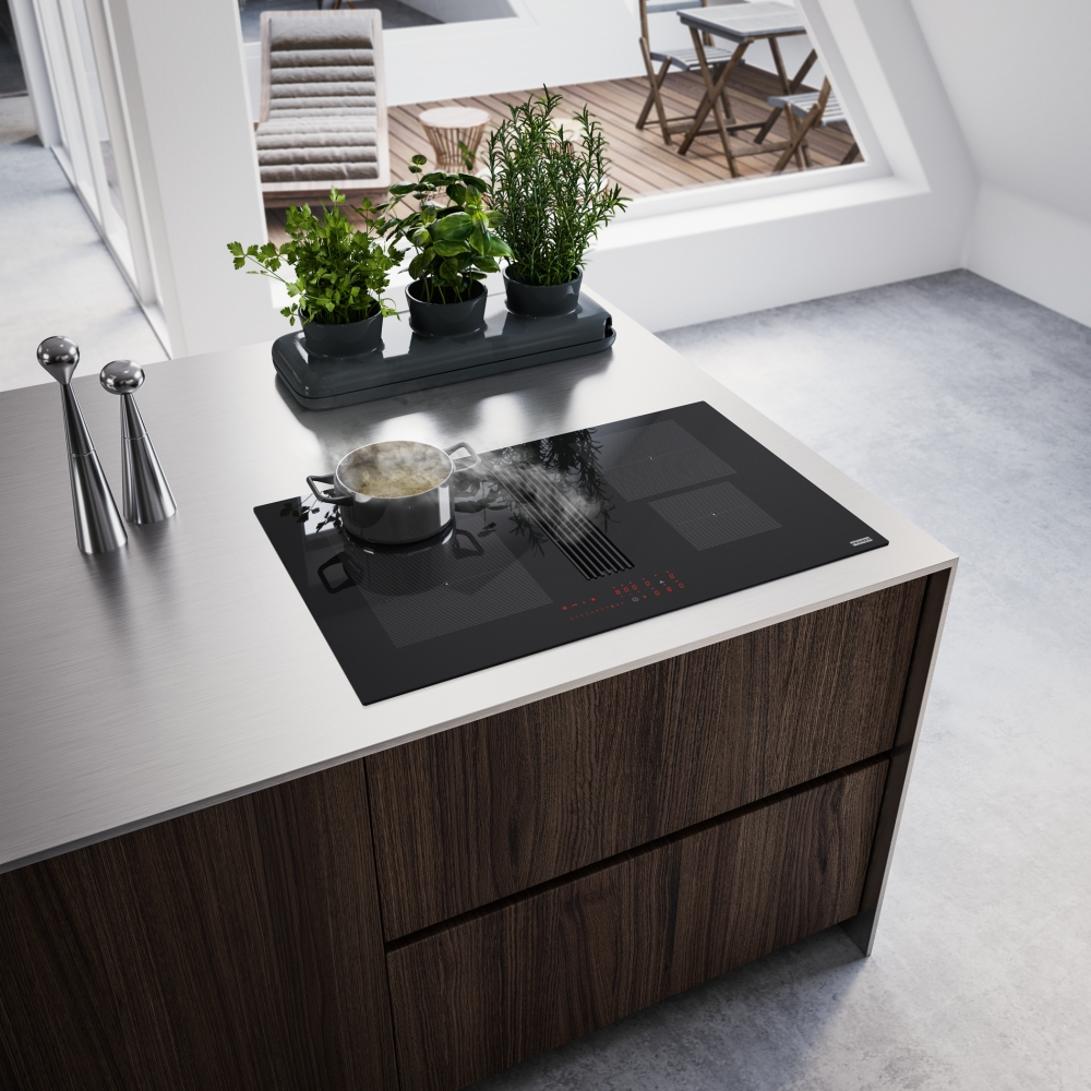 FRANKE MARIS table de cuisson avec hotte integrée - 83cm - FMA8381RHI