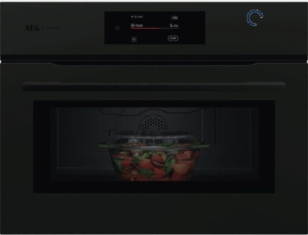 AEG 7000 four à micro-ondes avec grill - 45cm - CM7300T