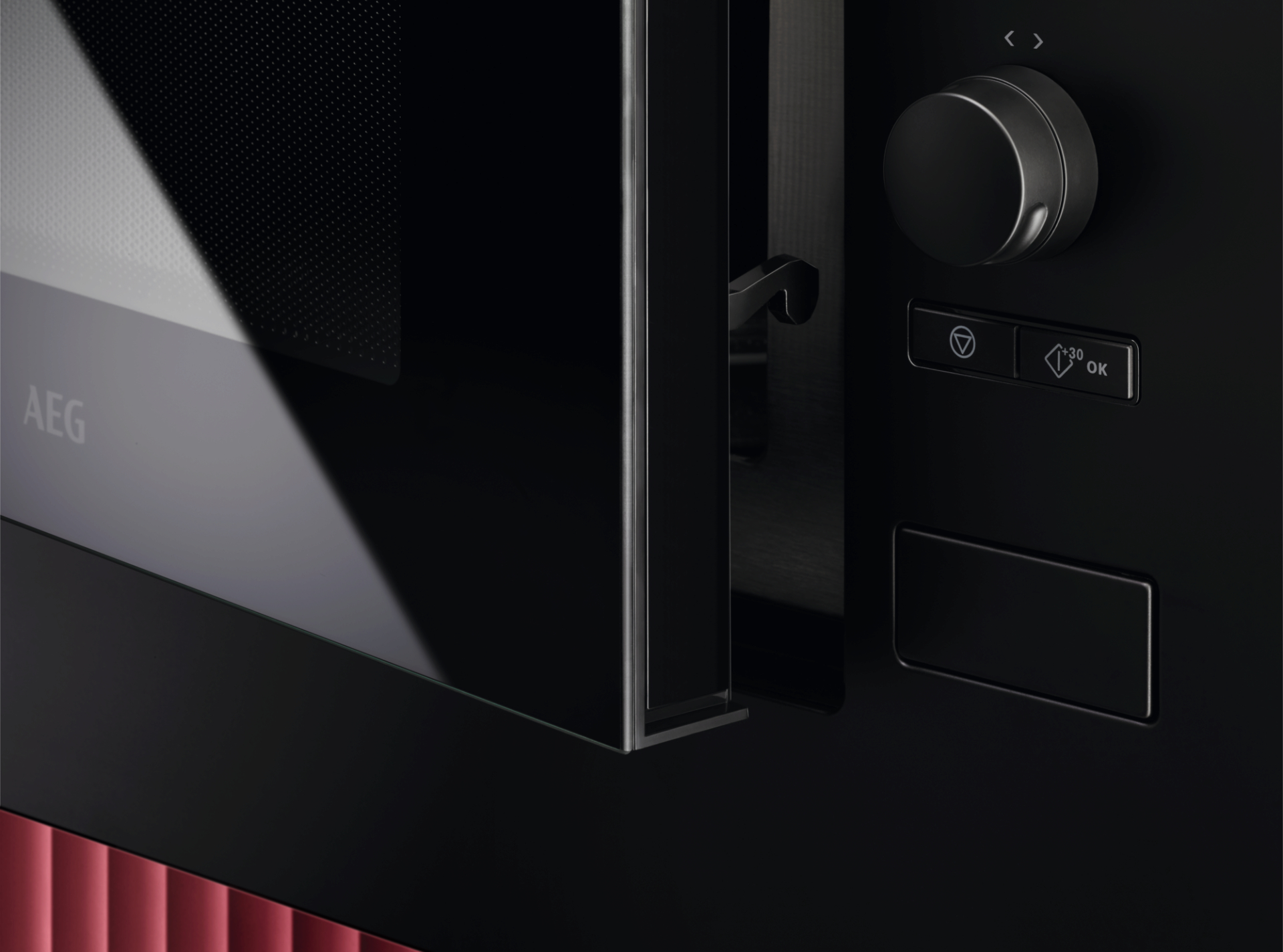AEG 5000 four à micro-ondes - combi - 45cm - OS5CM34MB