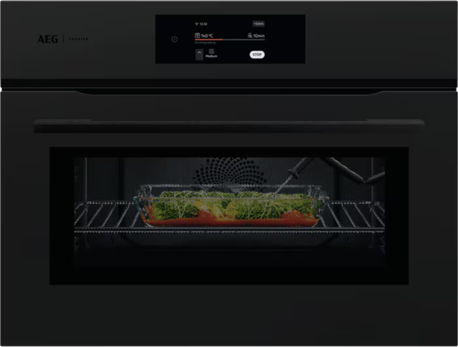 AEG 8000 four multifonction avec micro-ondes - 45cm - CM7600T