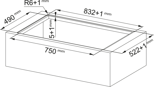 FRANKE MARIS table de cuisson avec hotte integrée - 83cm - FMA8391RHI