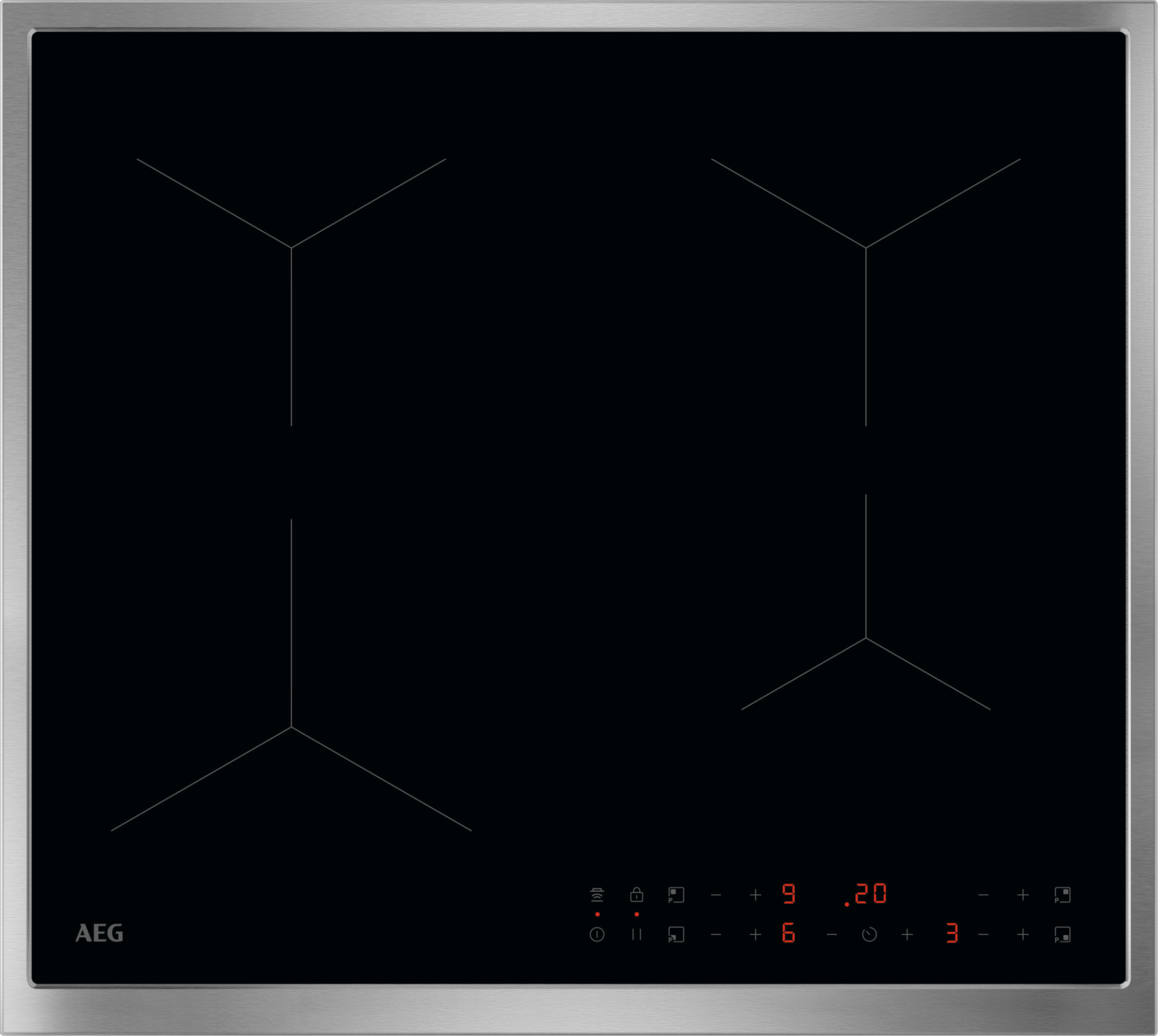 AEG 5000 table de cuisson à induction - 60cm - OIN64A00XB