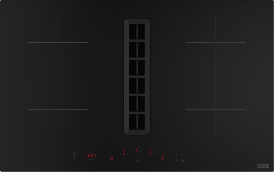 FRANKE table de cuisson avec hotte integrée - 83cm - FMA83724RCRHI