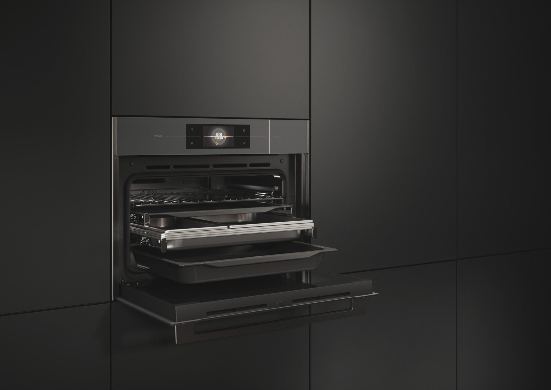 ATAG four multifonction avec vapeur - 45cm - CS4585M1C