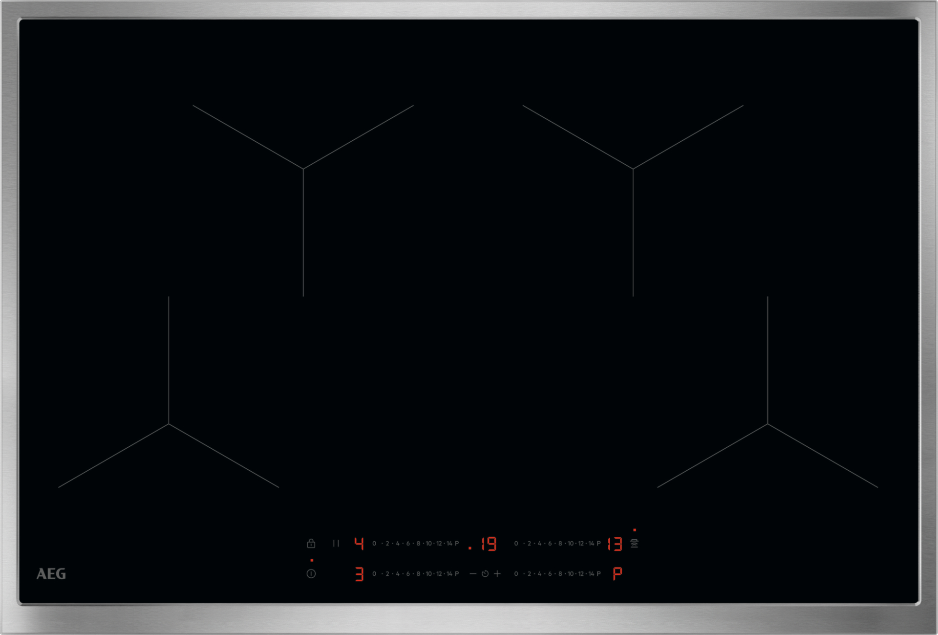 AEG 5000 table de cuisson à induction - 80cm - OIO84A00XB