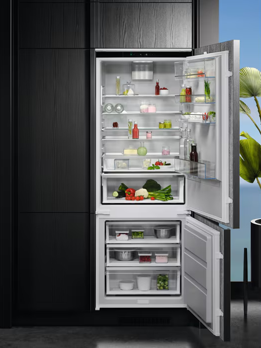 AEG 8000 combiné réfrigérateur-congélateur - 190cm - NSC8T751DS