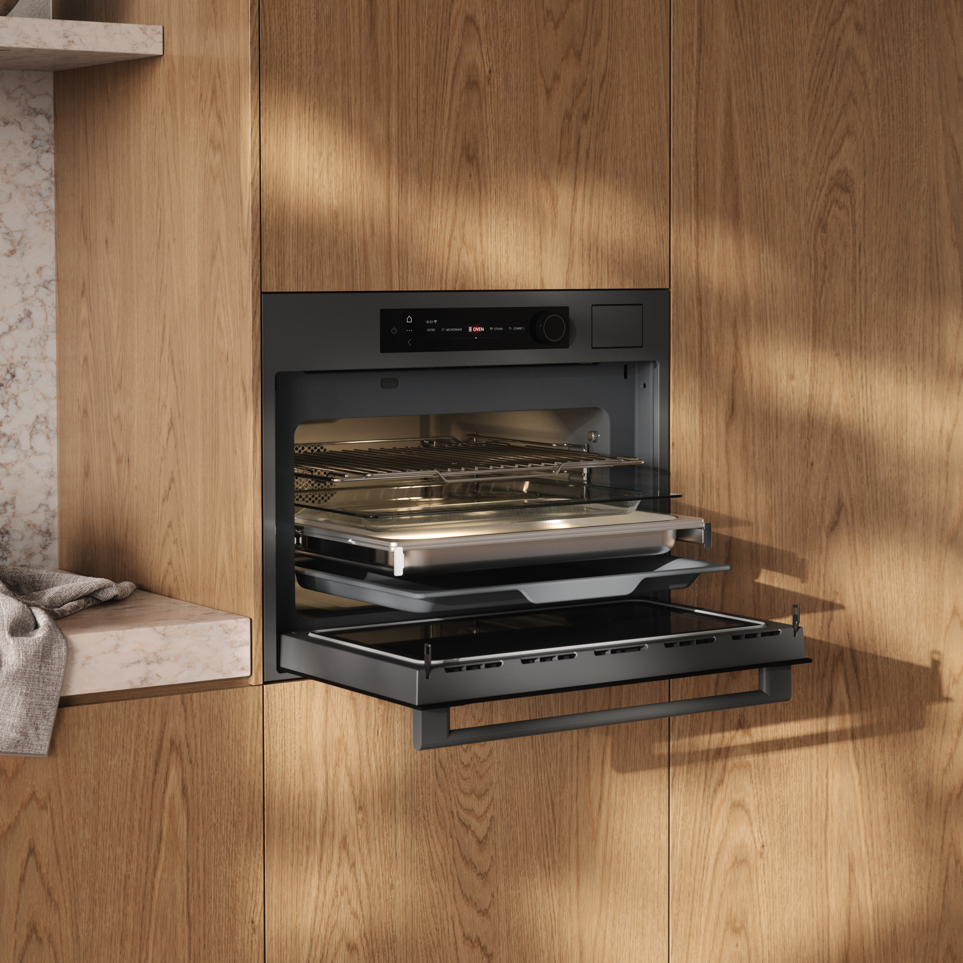 ATAG four multifonction - combi - 45cm - CSX8495D
