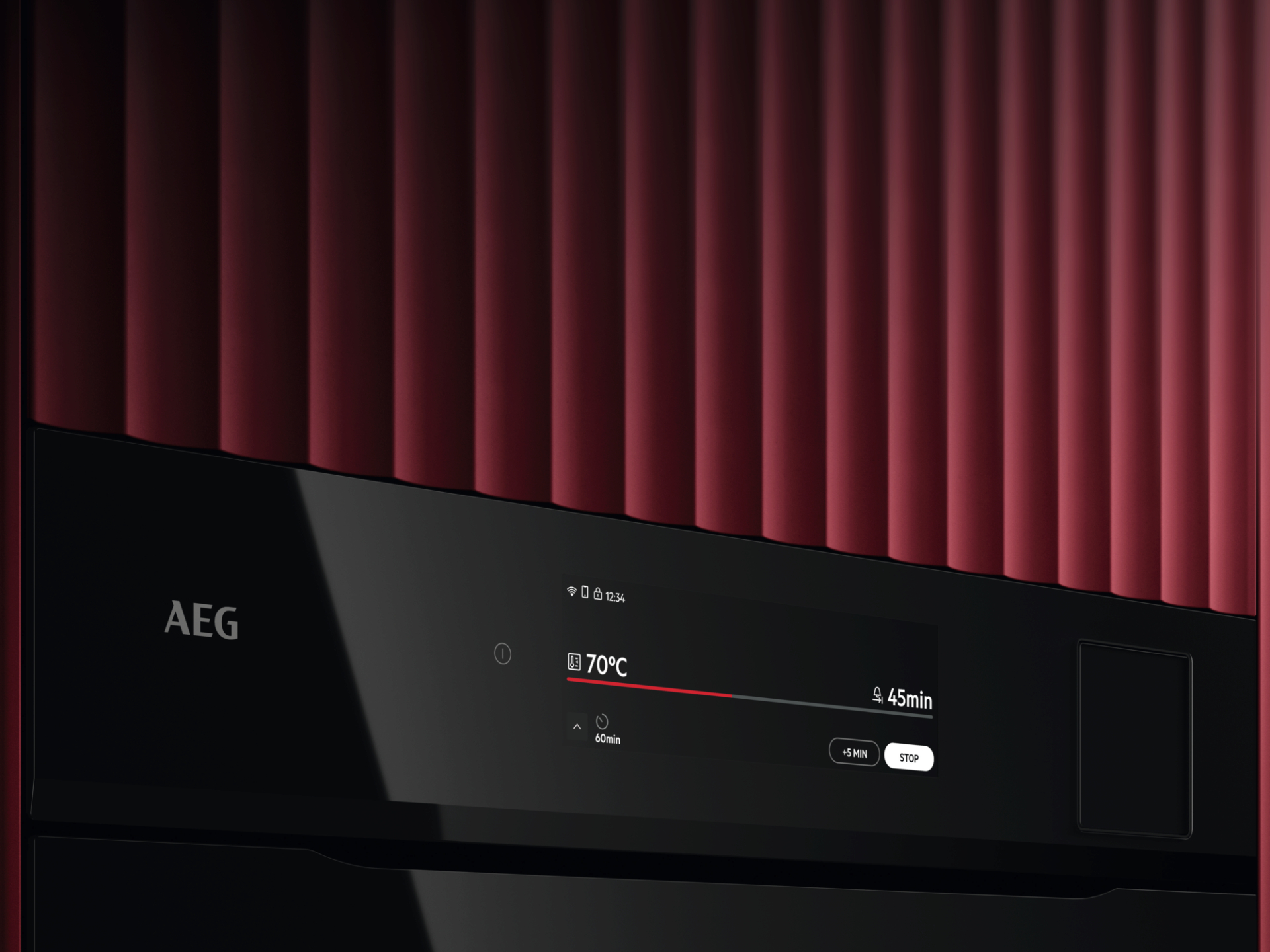 AEG 9000 four multifonction avec vapeur - 45cm - CS9900B