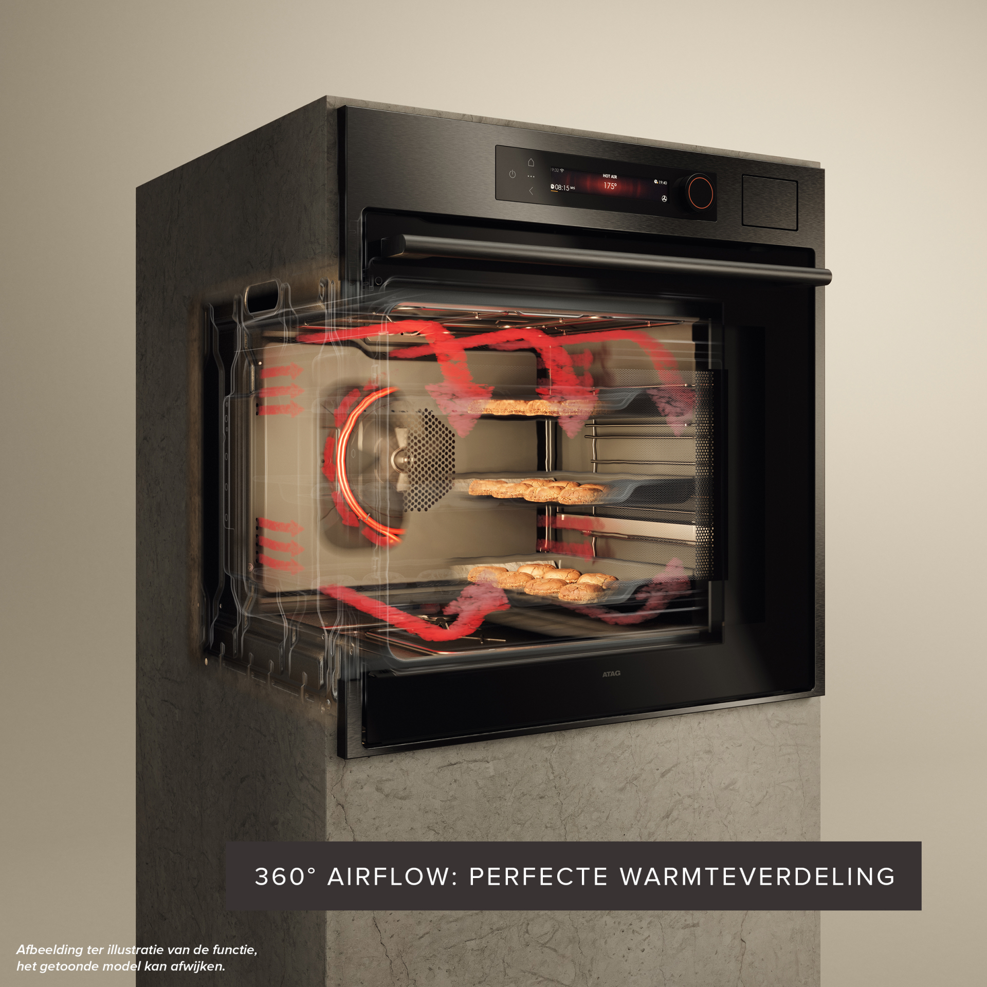 ATAG four multifonction - combi - 60cm - CSX8612D