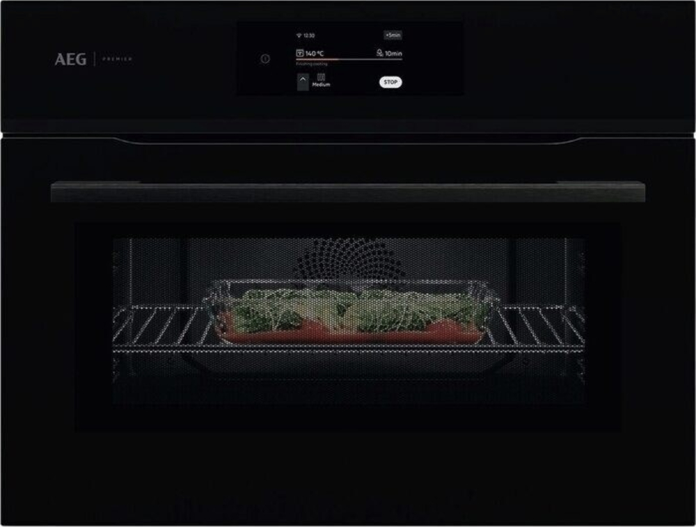 AEG 8000 four multifonction avec micro-ondes - 45cm - CM7600B