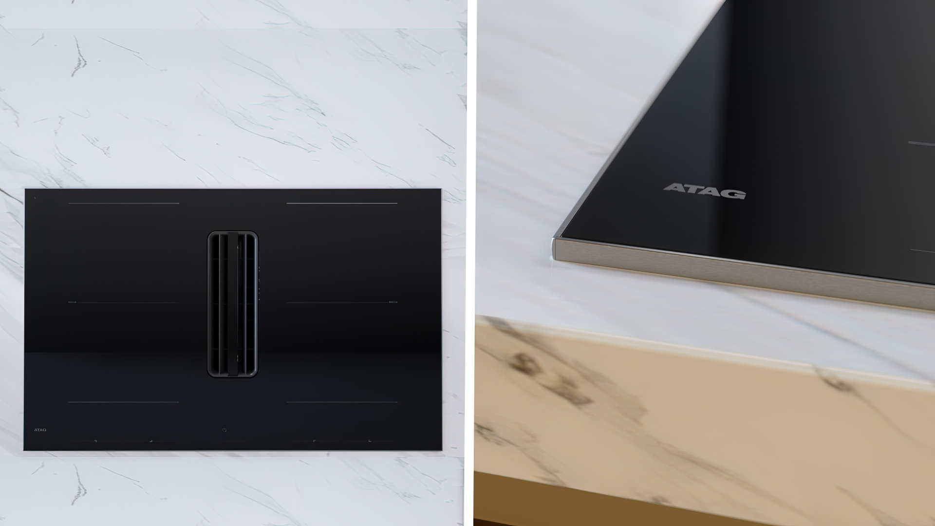 ATAG table de cuisson à induction - 83cm - HIDD28471SV