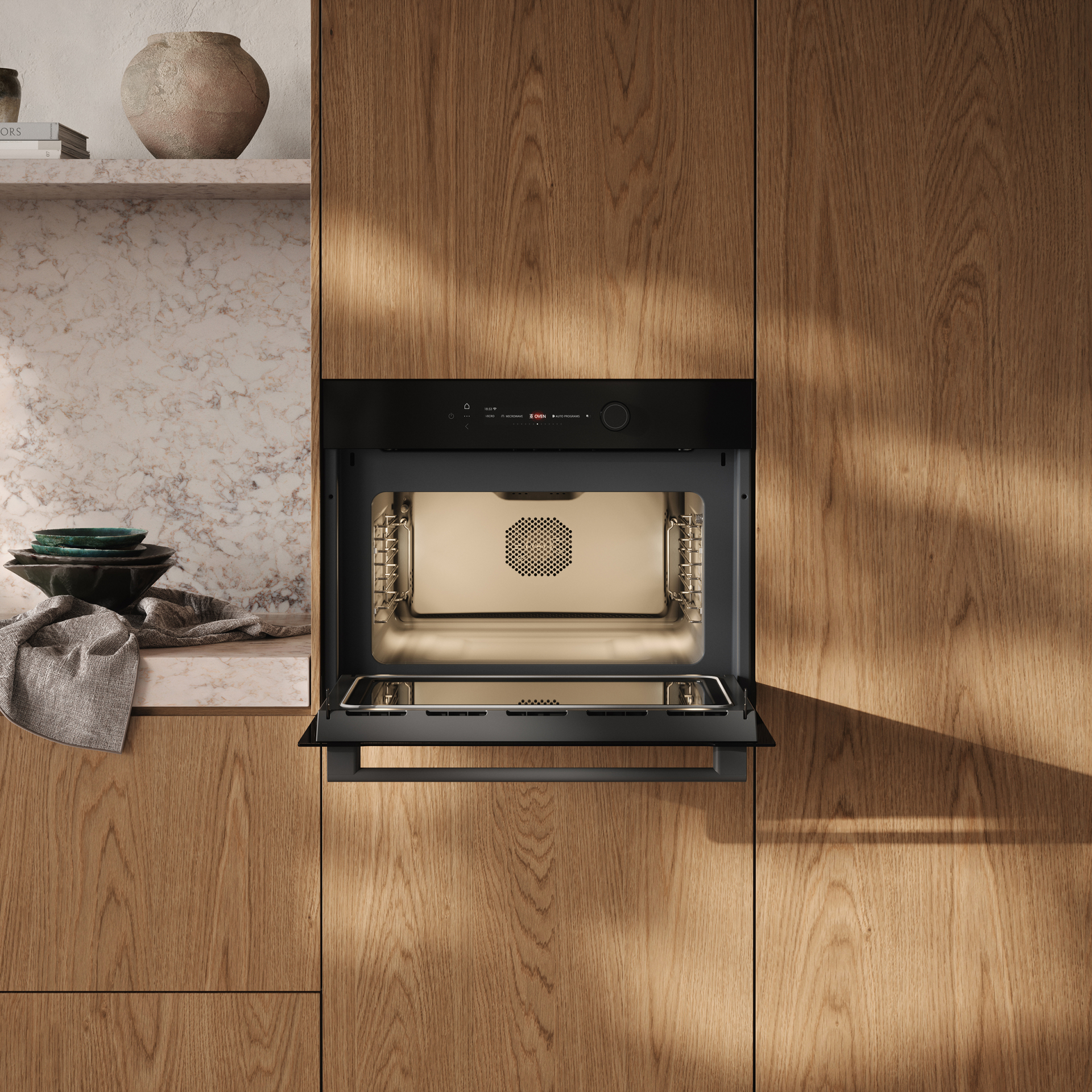 ATAG four multifonction avec micro-ondes - 45cm - CX8471D