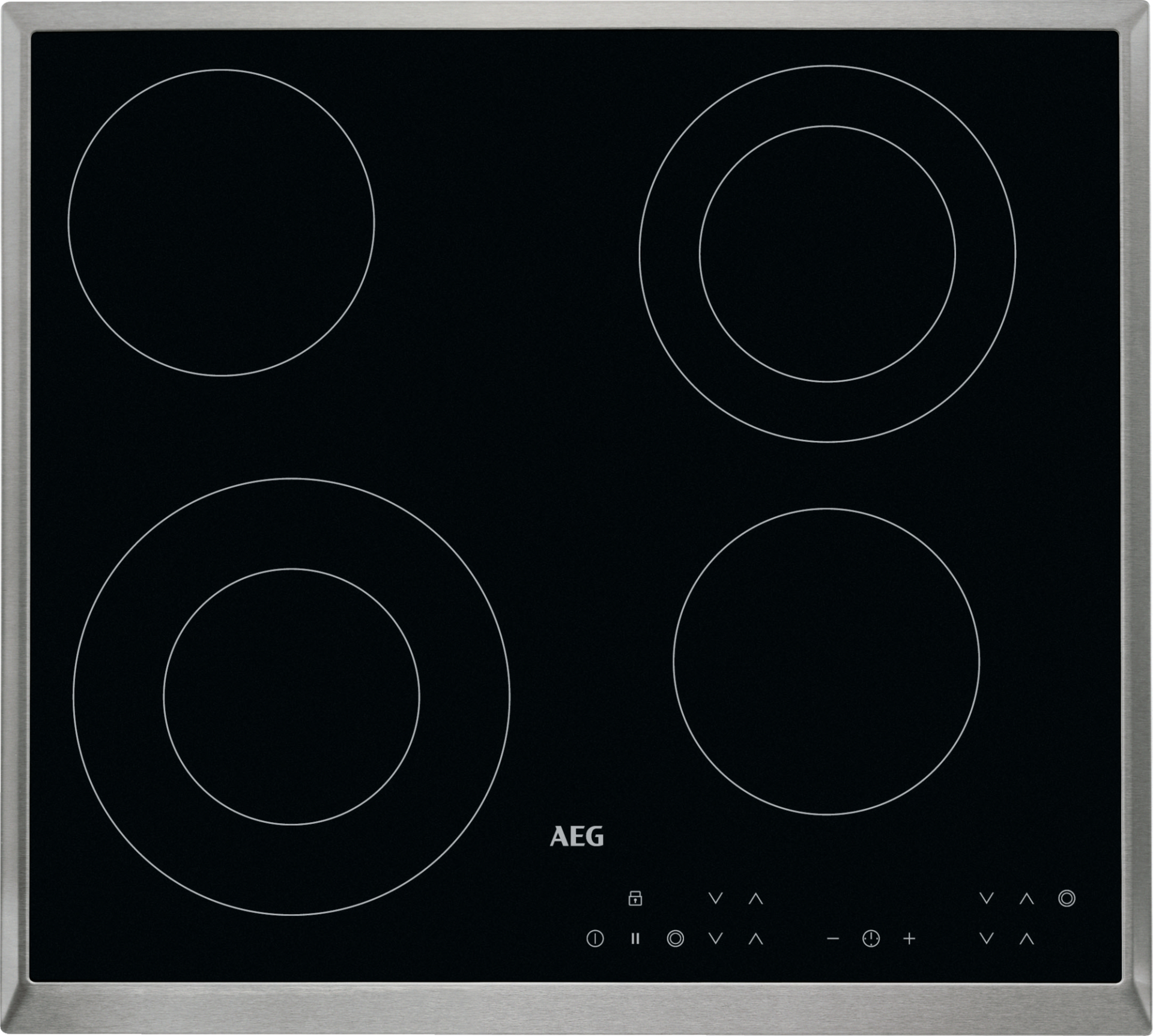 AEG 3000 table de cuisson vitrocéramique - 60cm - HK634021XB