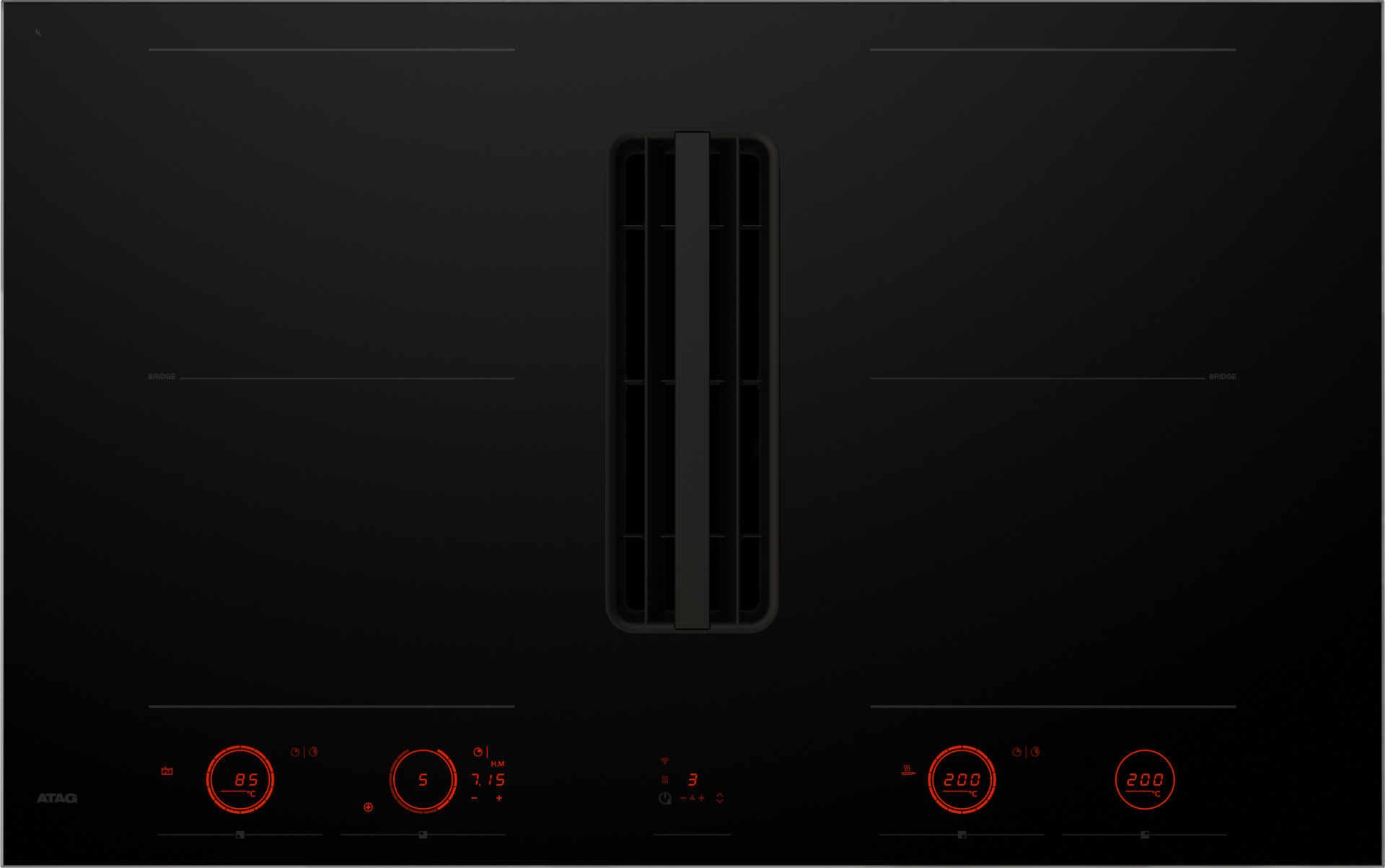 ATAG table de cuisson à induction - 83cm - HIDD28471SV