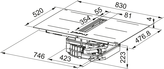 FRANKE FMA8352RHI