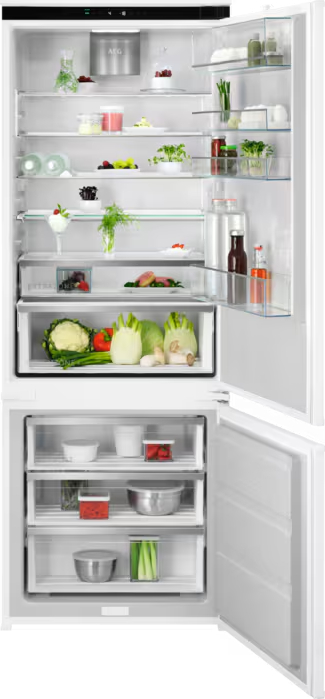 AEG 8000 combiné réfrigérateur-congélateur - 190cm - NSC8T751DS