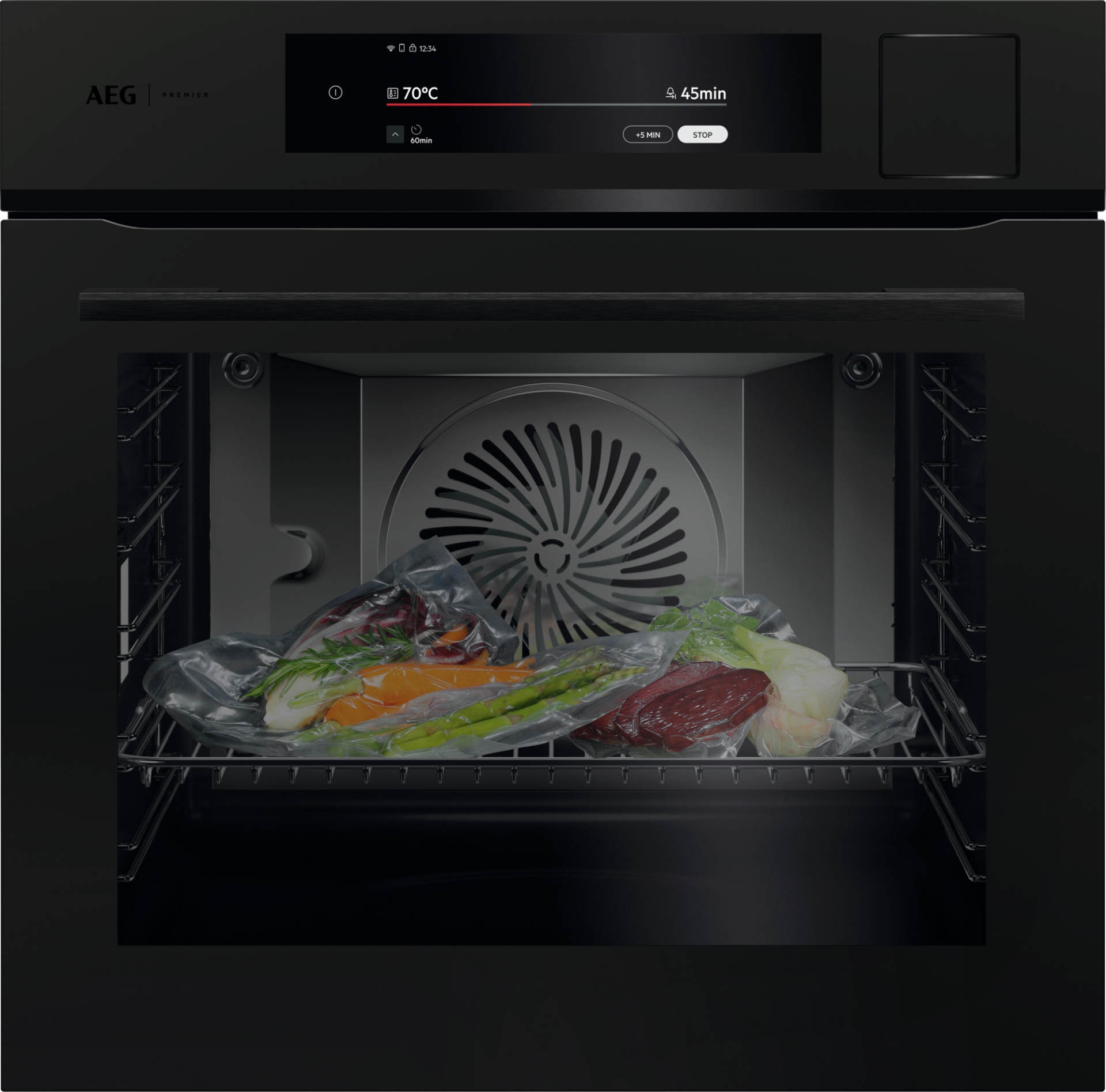 AEG 9000 four multifonction avec vapeur - 60cm - BS9900T