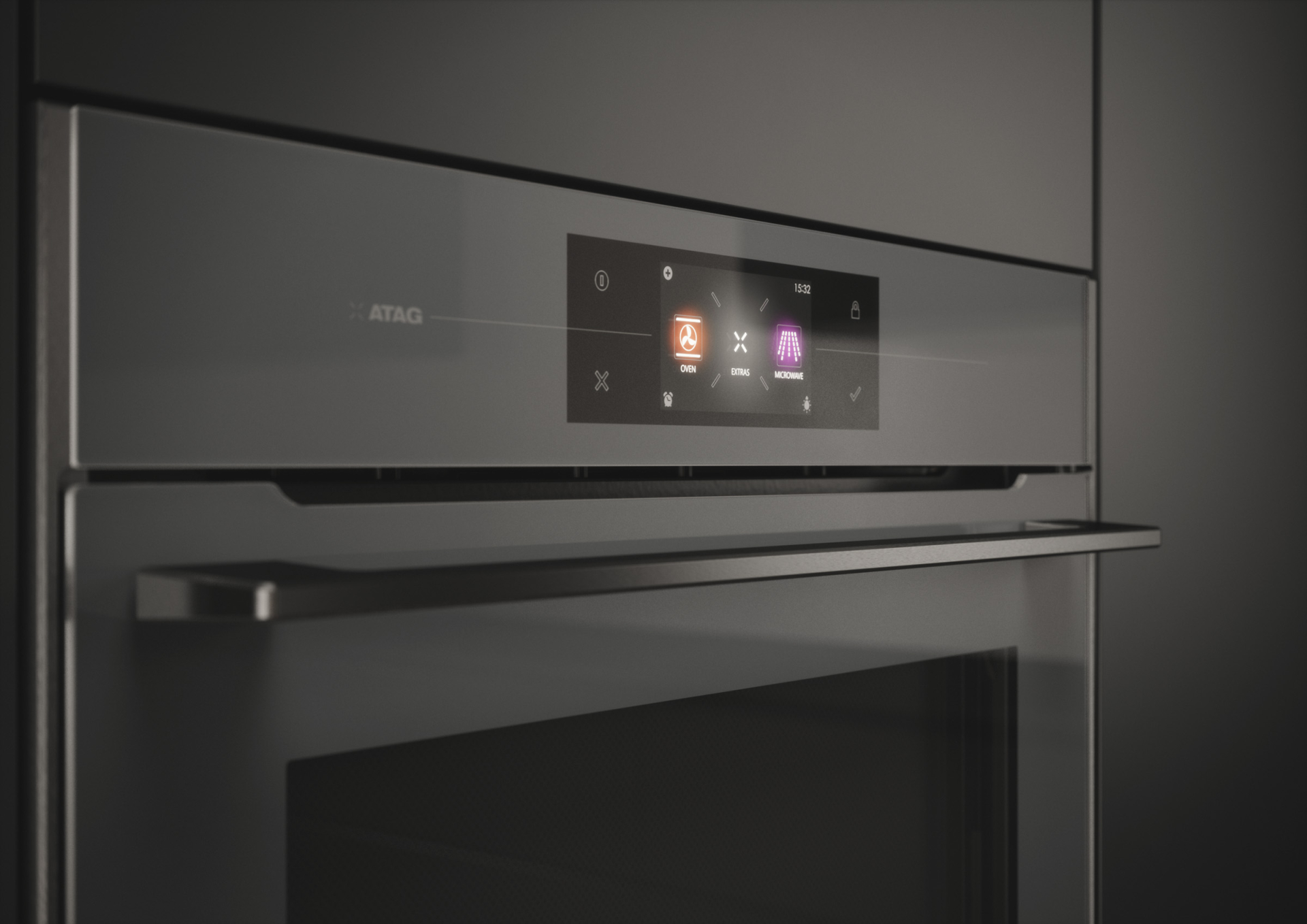 ATAG four multifonction avec micro-ondes - 45cm - CX4685M