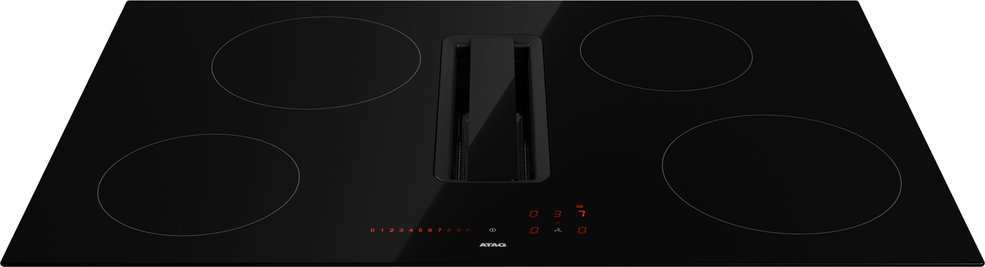 ATAG table de cuisson avec hotte integrée - 80cm - HIDD08471EX