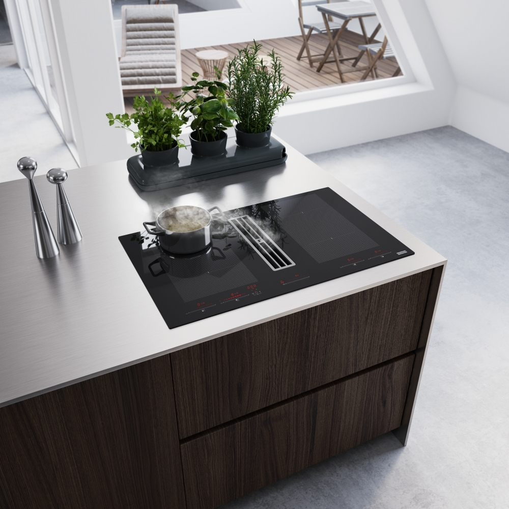 FRANKE MARIS table de cuisson avec hotte integrée - 83cm - FMA8391RHI