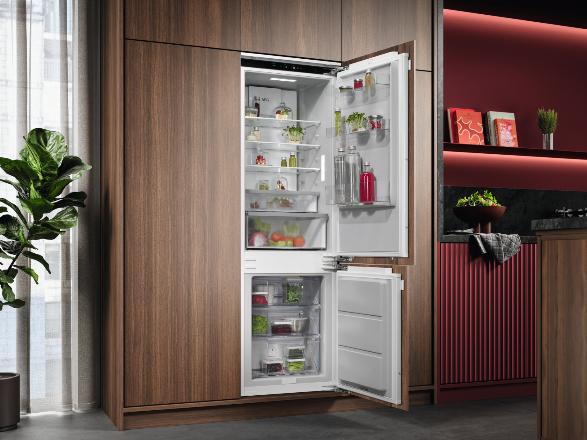 AEG 7000 combiné réfrigérateur-congélateur - 178cm - OSC7C181DC