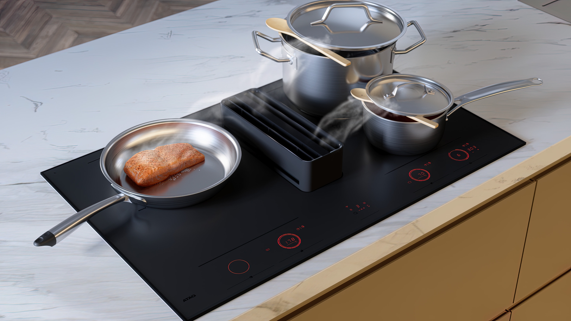 ATAG table de cuisson à induction - 83cm - HIDD28471SVI