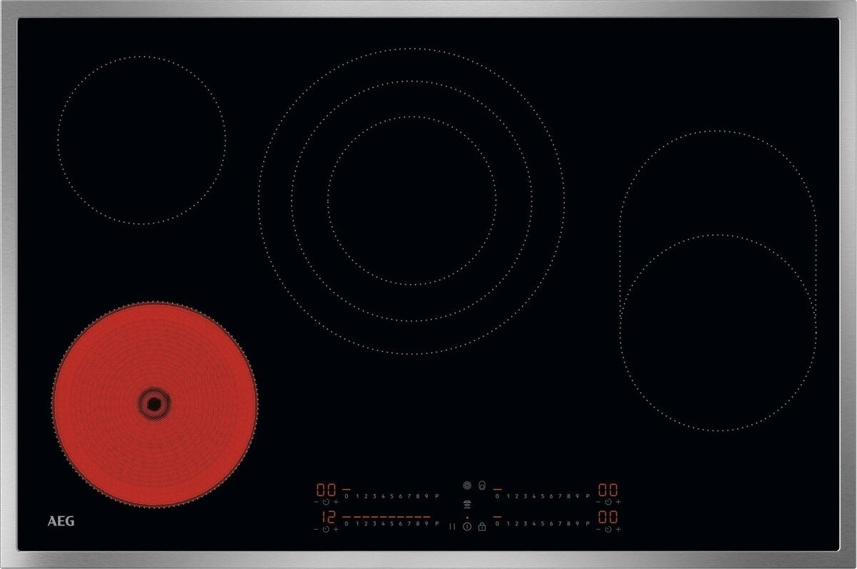 AEG 3000 table de cuisson vitrocéramique - 80cm - OHI84A07XB