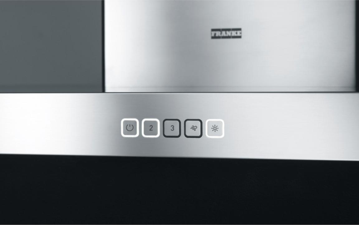 FRANKE TALE hotte décorative - 120cm - TALE1215WXS