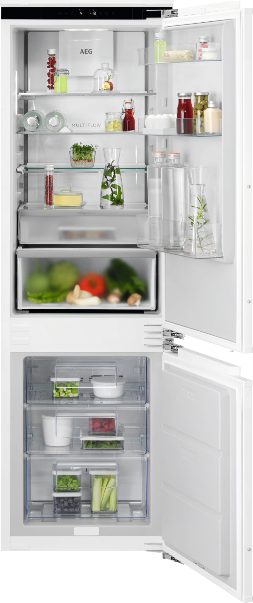 AEG 7000 combiné réfrigérateur-congélateur - 178cm - EK7A18C