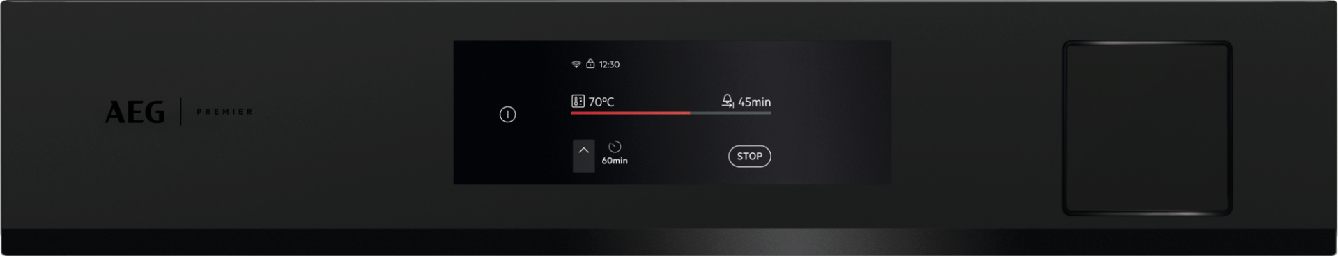 AEG 8000 four multifonction avec vapeur - 45cm - CS7900T
