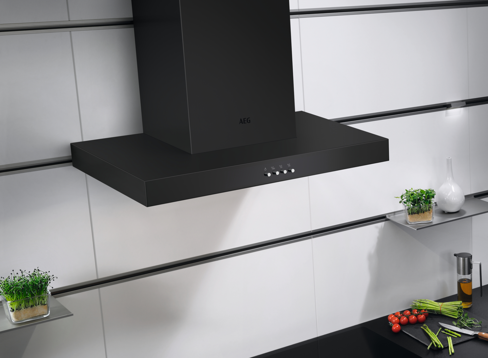 AEG 6000 hotte décorative - 60cm - NBK651DR