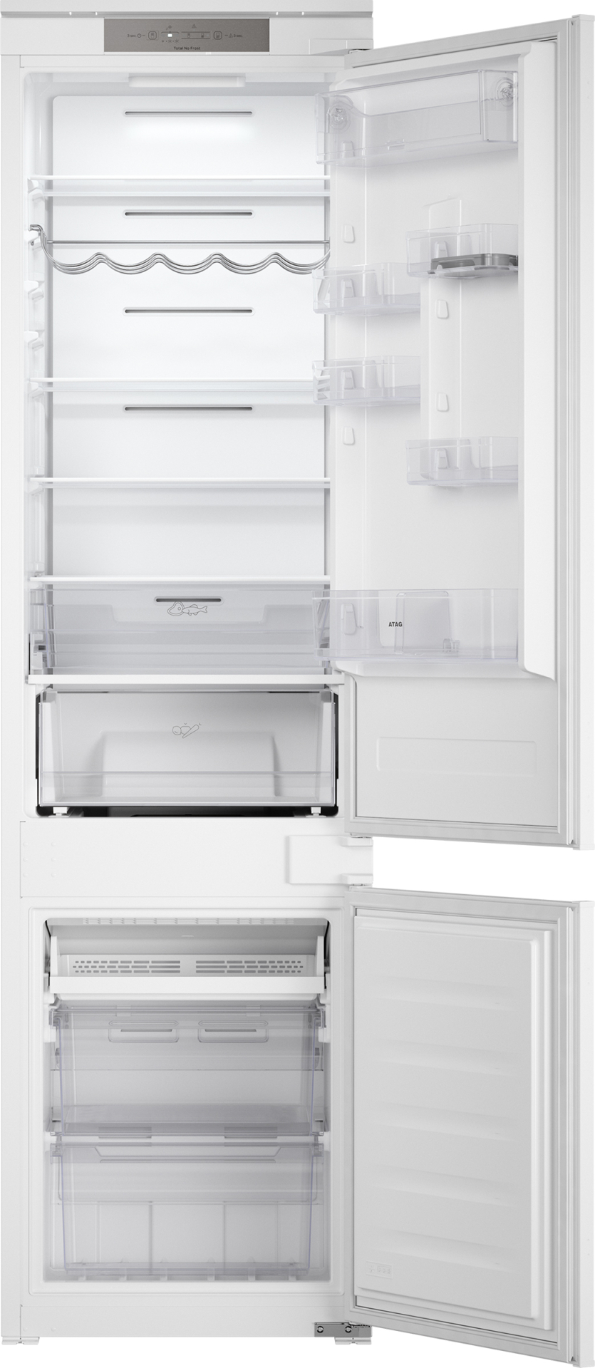 ATAG combiné réfrigérateur-congélateur - 194cm - KS37194DN
