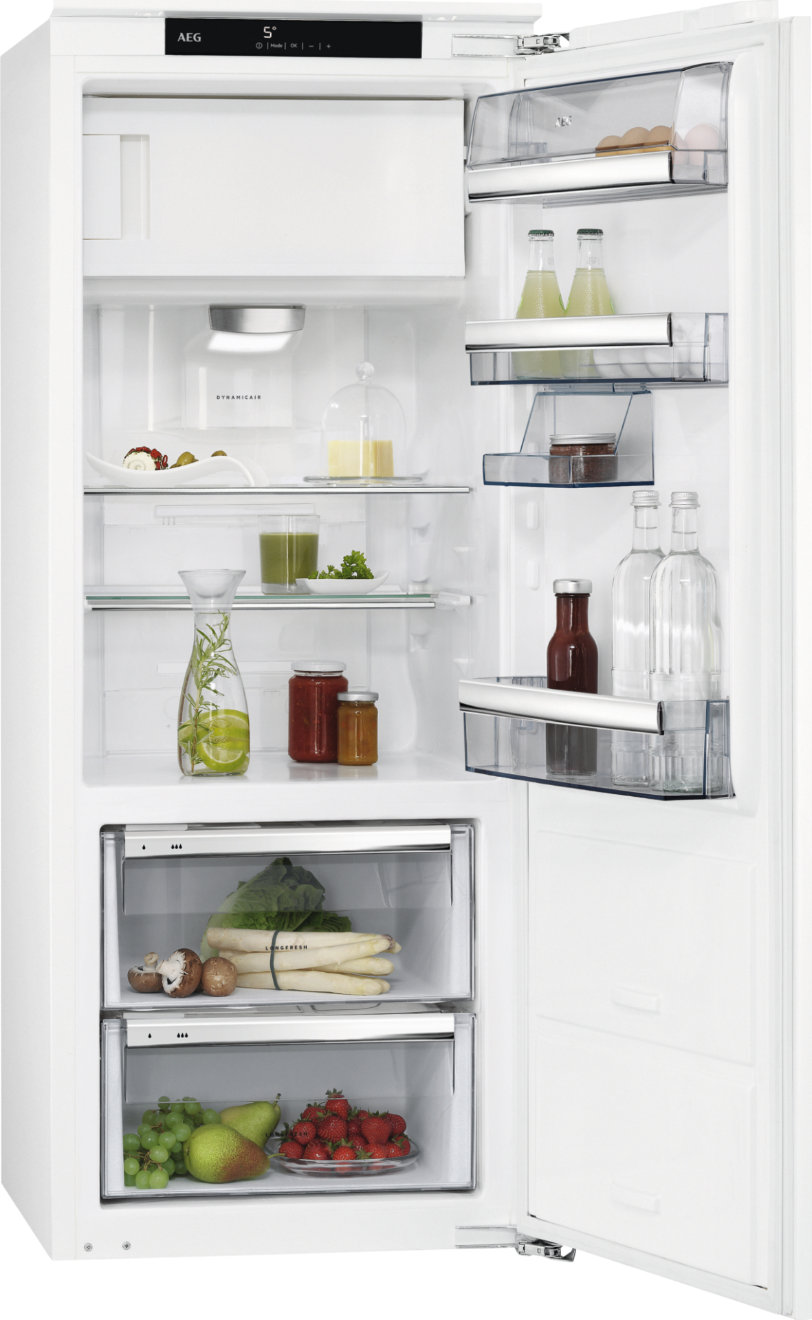 AEG 9000 réfrigérateur avec surgélateur - 140cm - SFE814D9ZC
