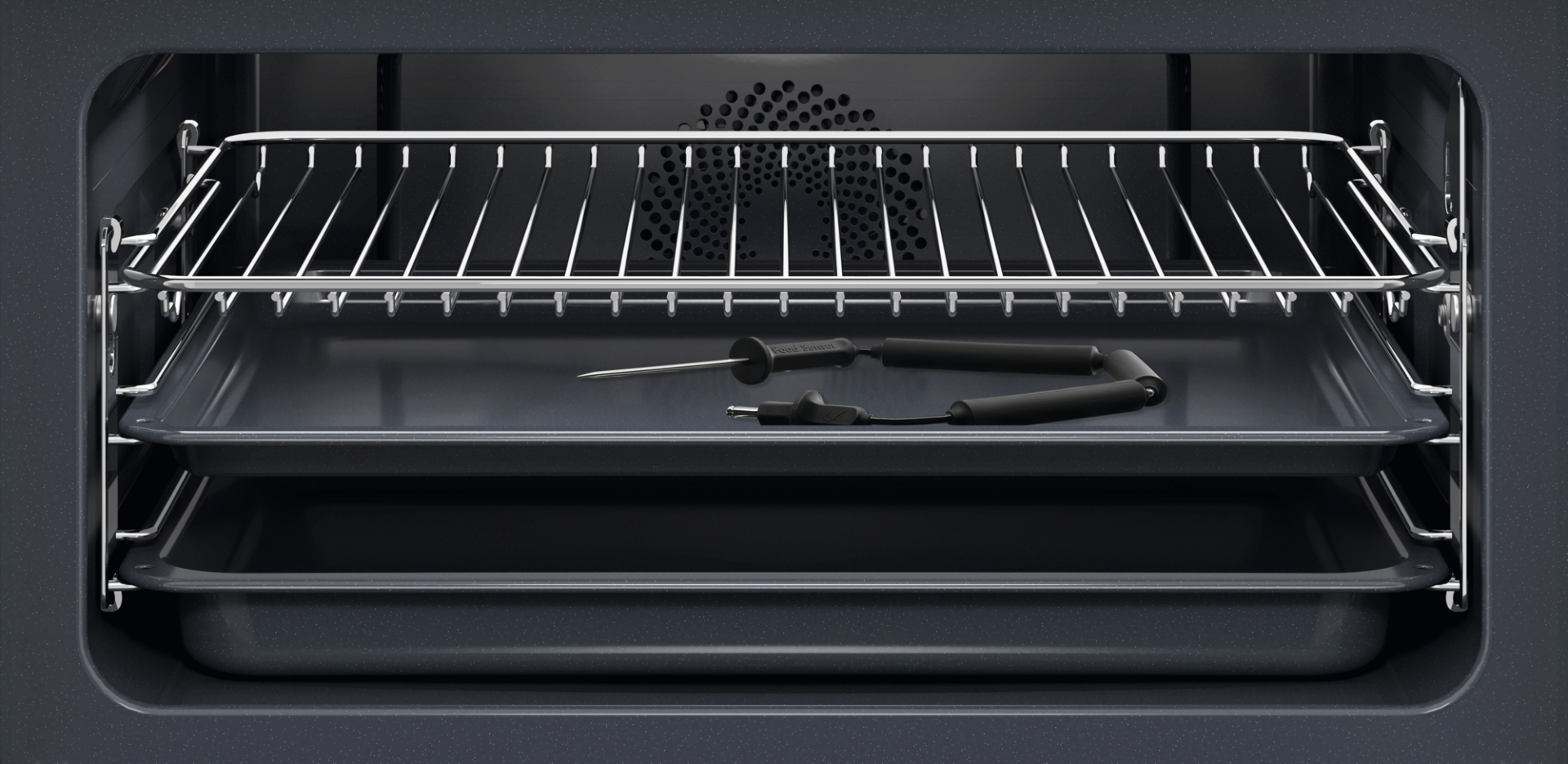 AEG 8000 four multifonction avec micro-ondes - 45cm - CM7600B