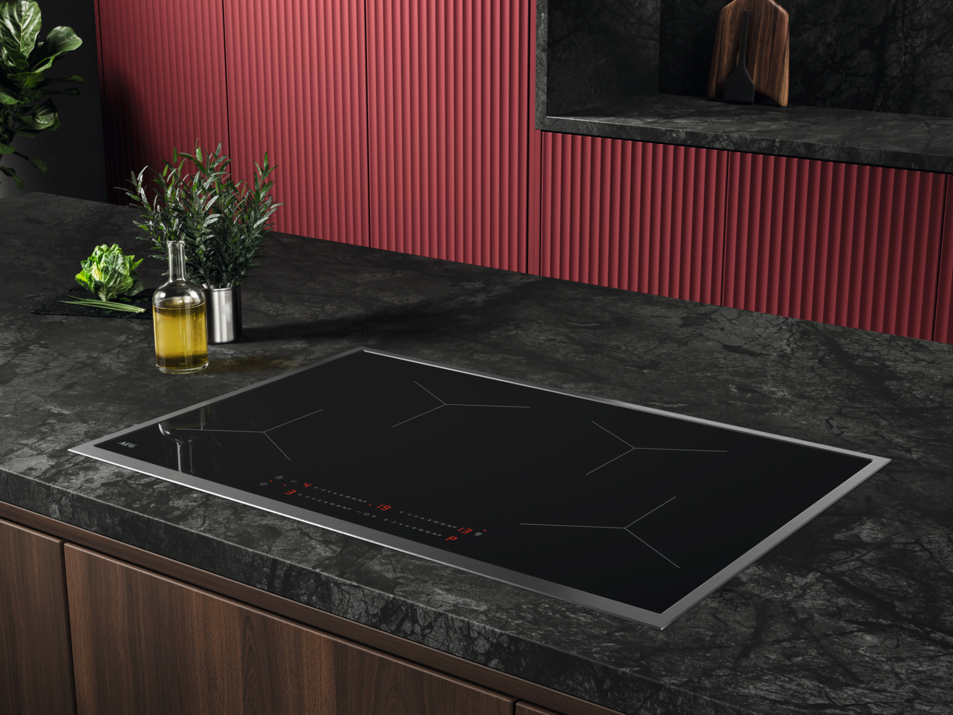 AEG 5000 table de cuisson à induction - 80cm - OIO84A00XB