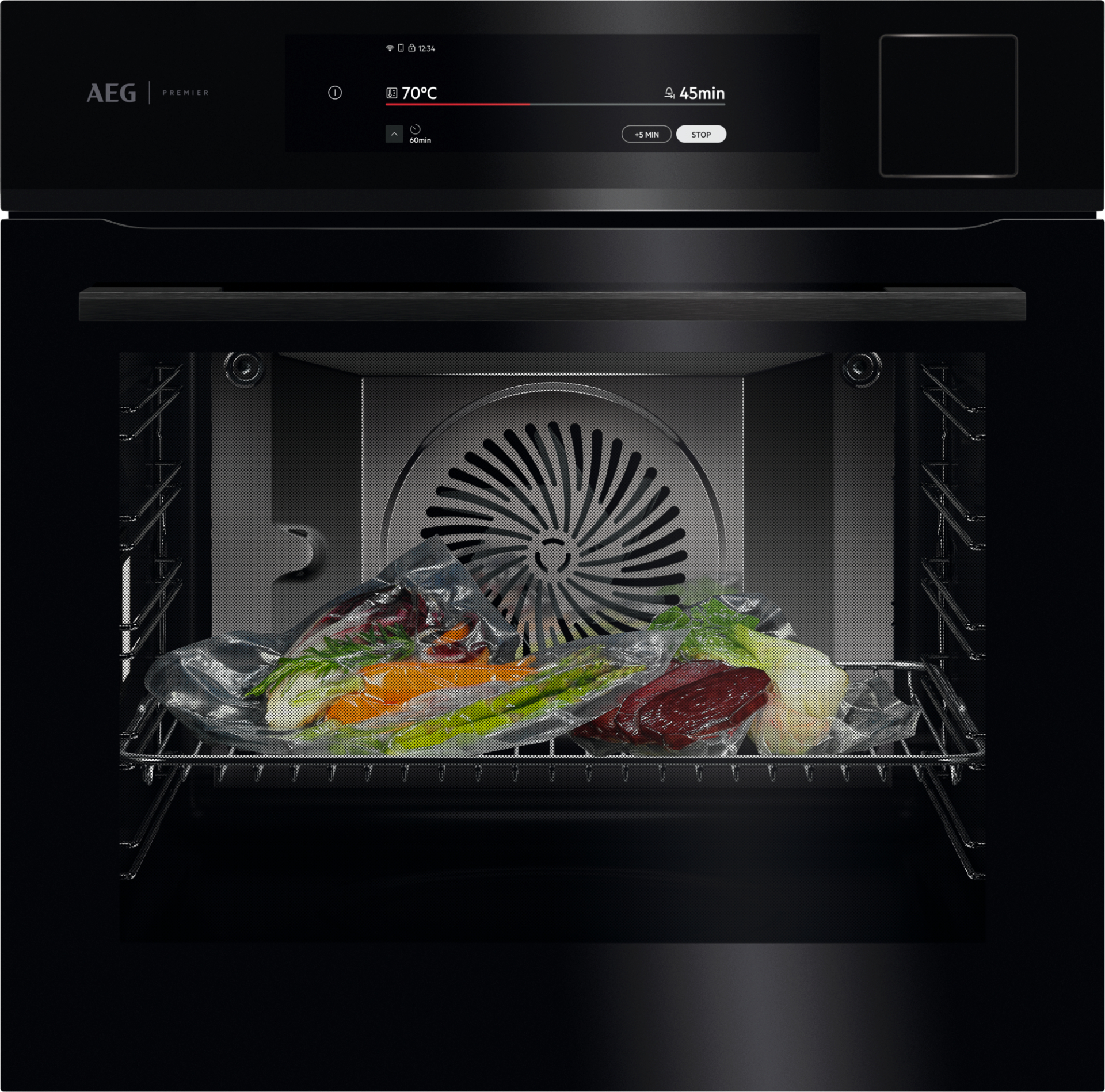 AEG 9000 four multifonction avec vapeur - 60cm - BS9900B