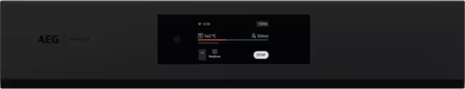 AEG 8000 four multifonction avec micro-ondes - 45cm - CM7600T