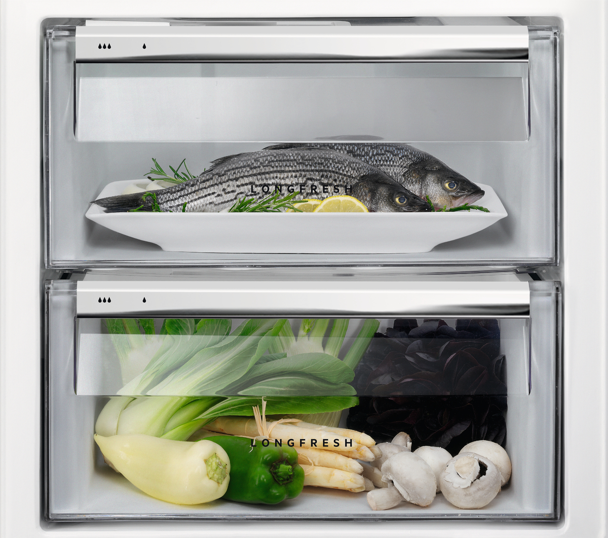 AEG 9000 réfrigérateur avec surgélateur - 140cm - SFE814D9ZC