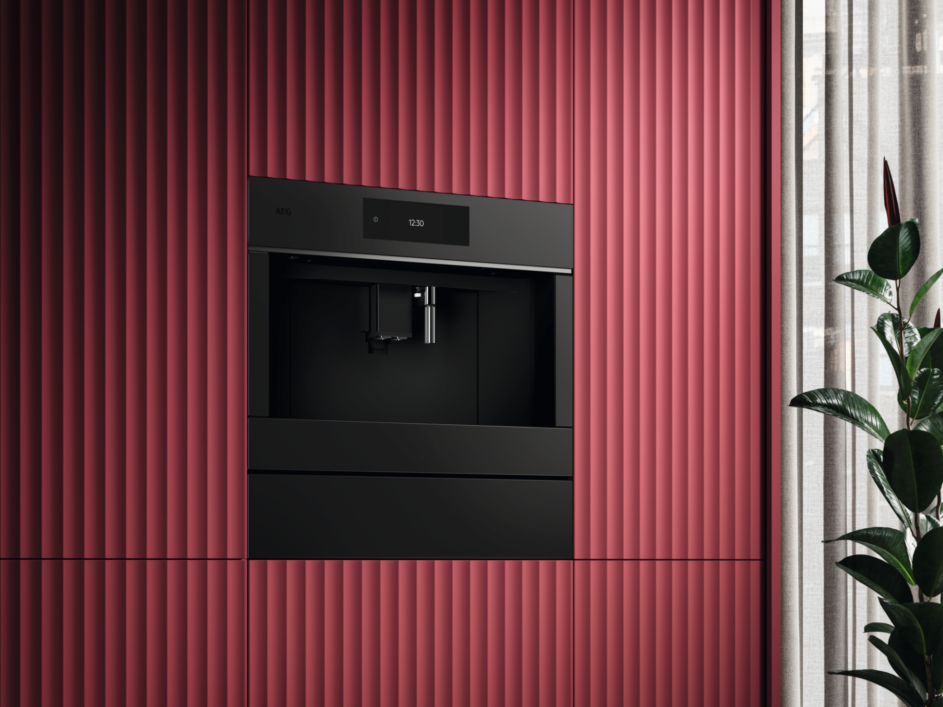 AEG 8000 machine à café encastrable - 45cm - CK7100T