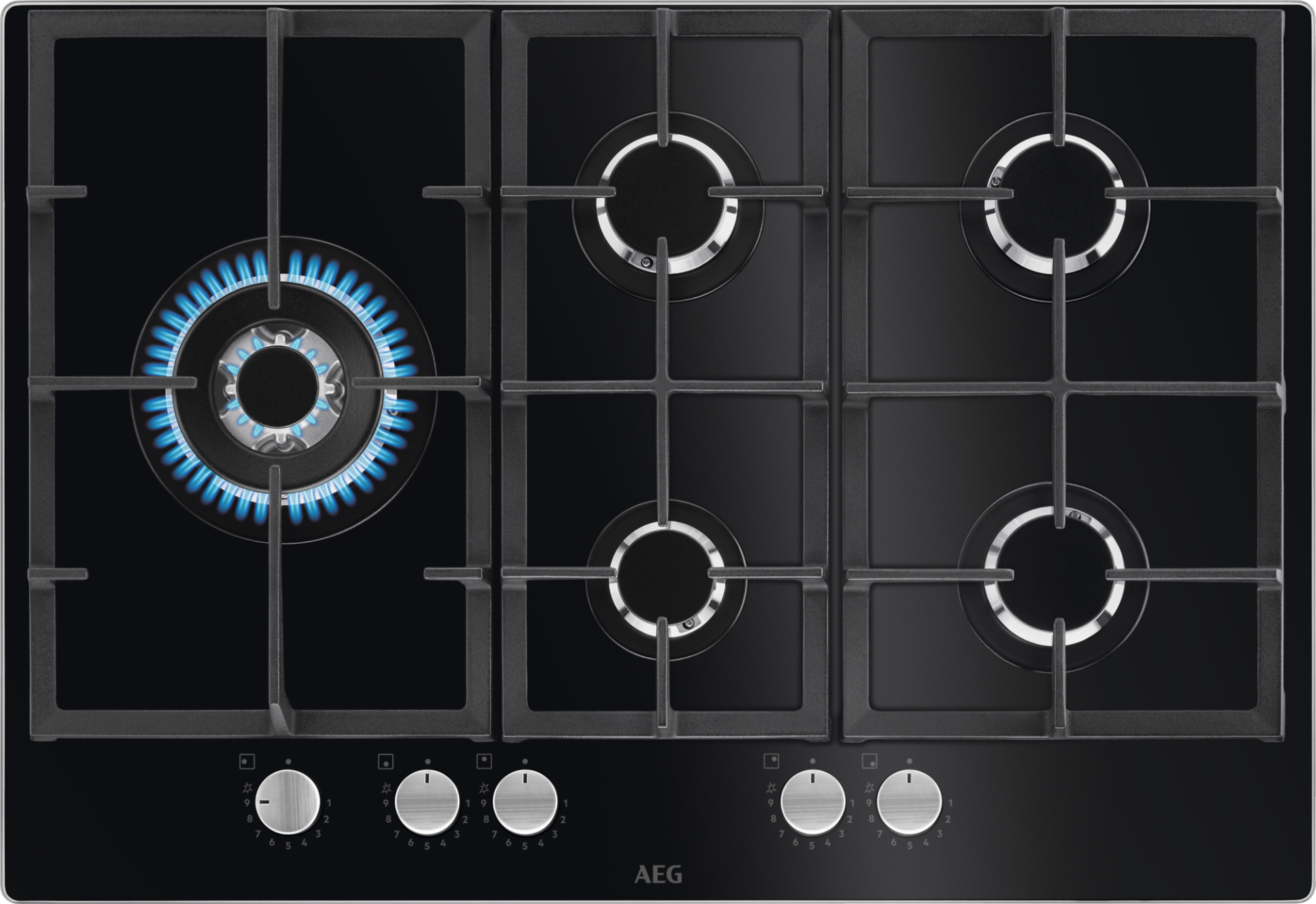 AEG 6000 table de cuisson au gaz - 75cm - HKB75820NB
