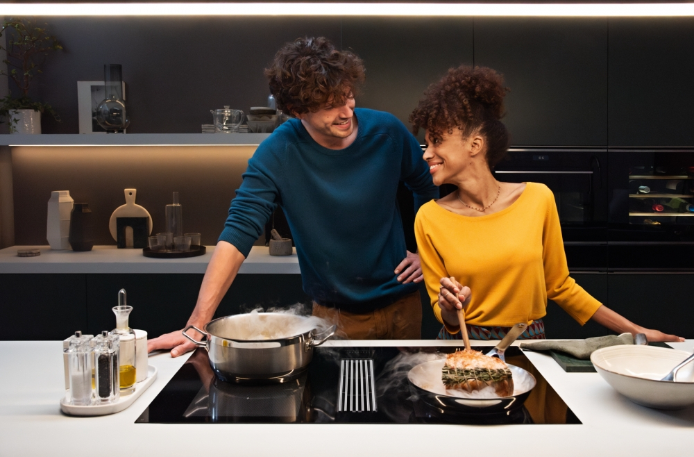 FRANKE MYTHOS 2GETHER table de cuisson avec hotte integrée - 83cm - FMY8391RHI