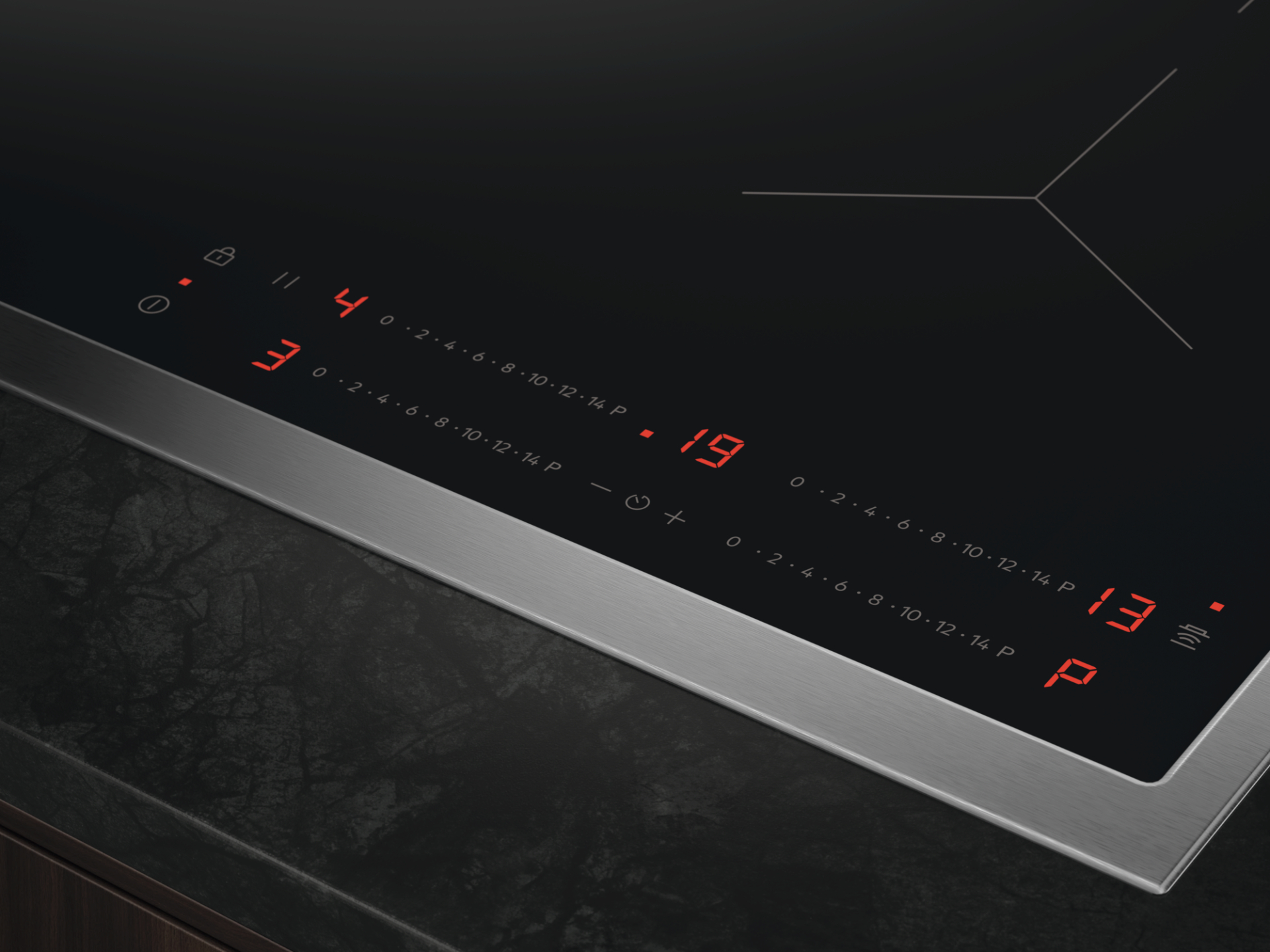 AEG 5000 table de cuisson à induction - 80cm - OIO84A00XB