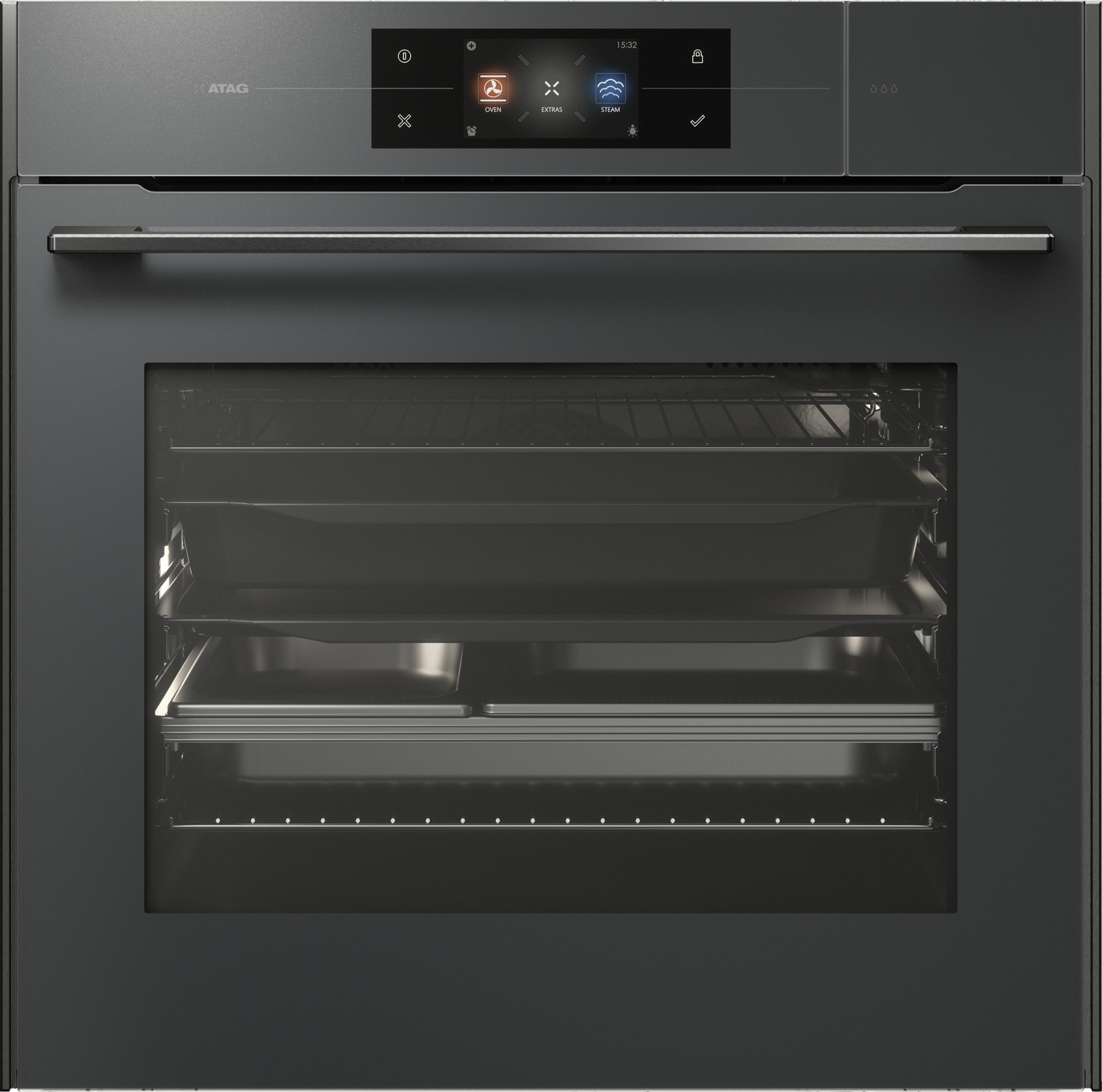 ATAG four multifonction met stoom - 60cm - CS6585M1C
