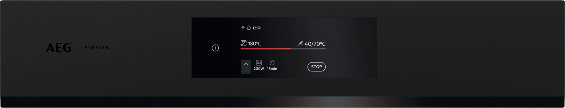 AEG 8000 four multifonction avec micro-ondes - 45cm - CM7600T